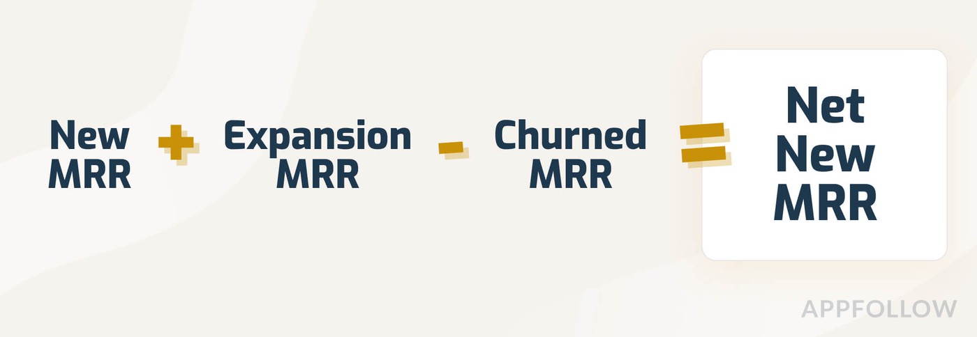 How to calculate Net New Monthly Recurring Revenue